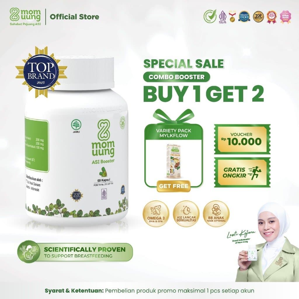 Asi Booster Herbal Asi Booster Alami Pelancar Asi Mom Uung Produksi Asi Lancar Booster Asi Untuk Ibu Menyusui Asi Booster Pasca Melahirkan Herbal Pelancar Asi
