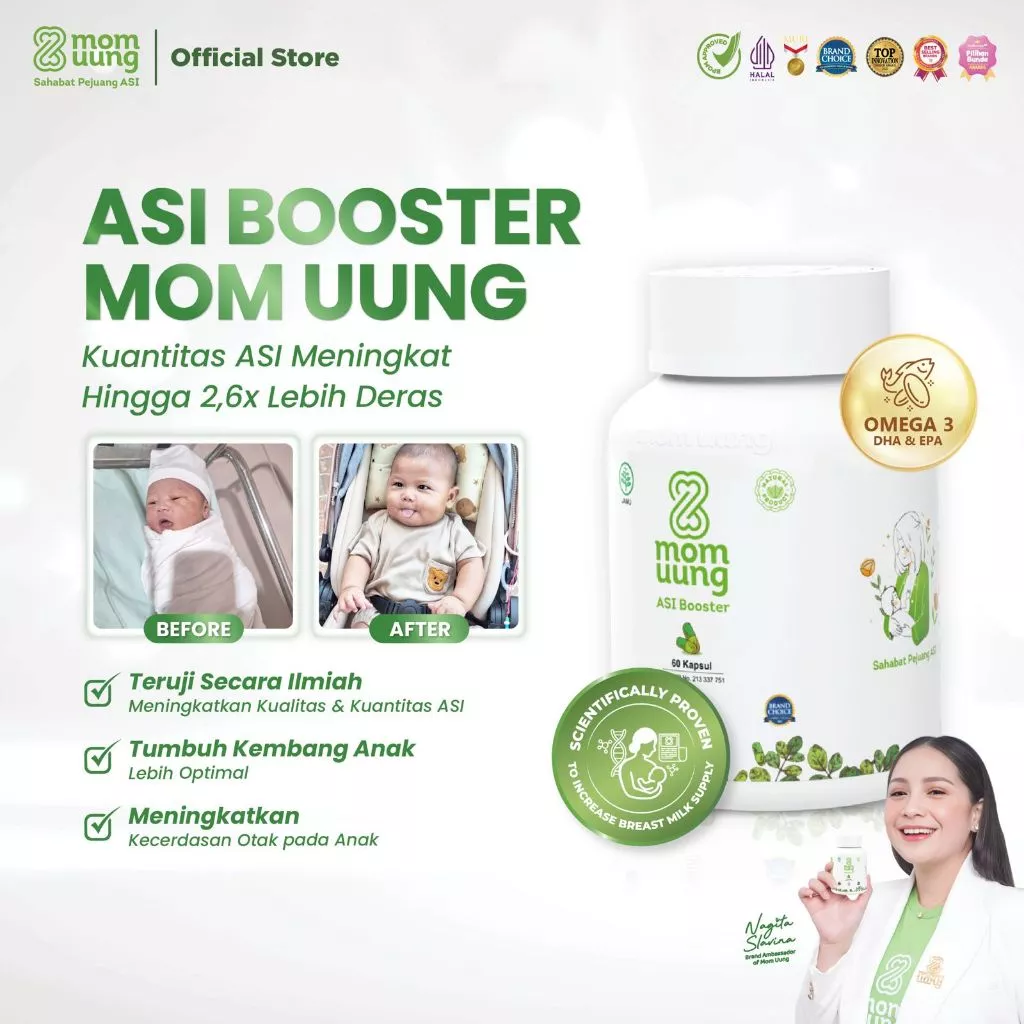 Mom Uung Asi Booster Pelasncar ASI Terbaik Dan Ampuh 1
