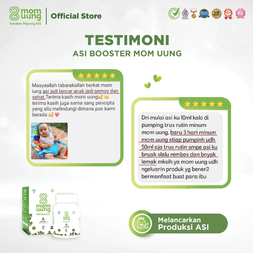 Mom Uung Asi Booster Pelasncar ASI Terbaik Dan Ampuh 8