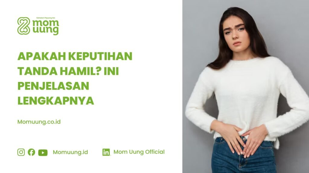 Keputihan Tanda Hamil