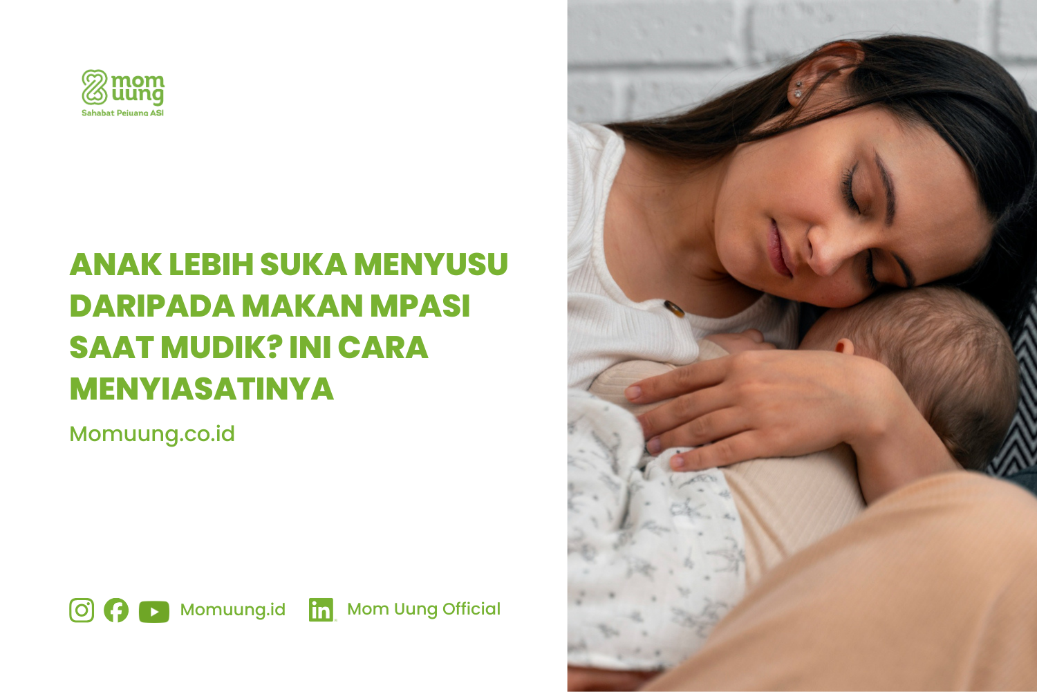 Anak Lebih Suka Menyusu daripada Makan MPASI Saat Mudik? Ini Cara Menyiasatinya