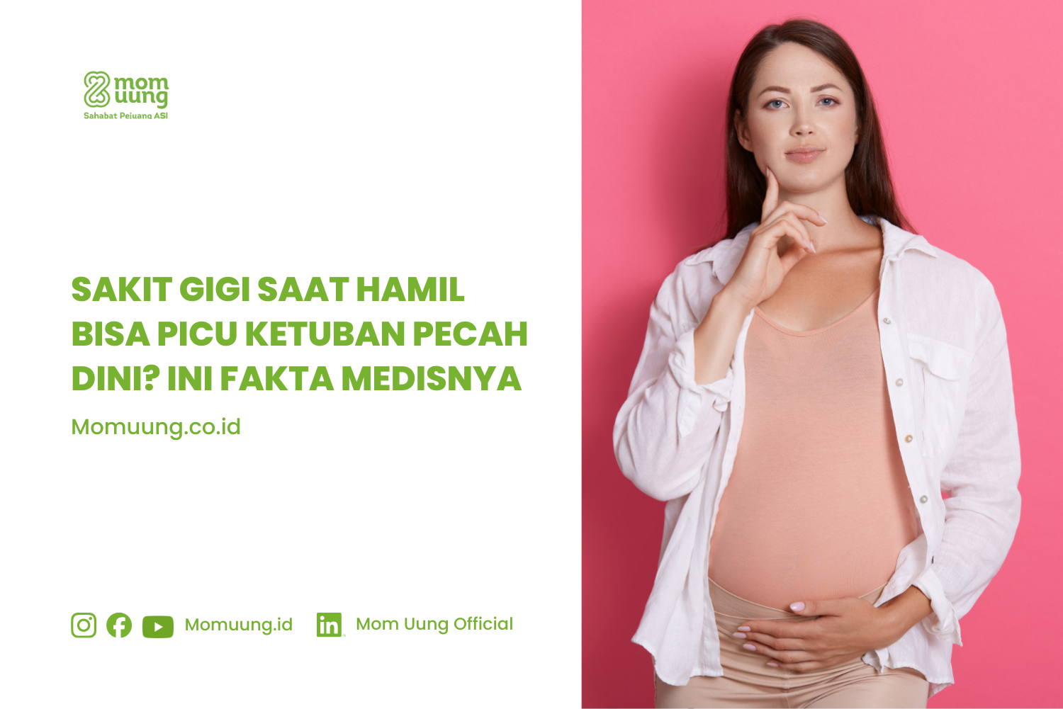 Sakit Gigi Saat Hamil Bisa Picu Ketuban Pecah Dini? Ini Fakta yang Perlu Mommy Tahu