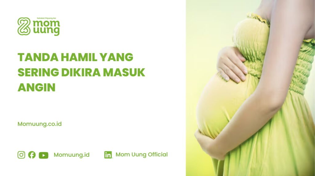 tanda hamil yang sering dikira masuk angin